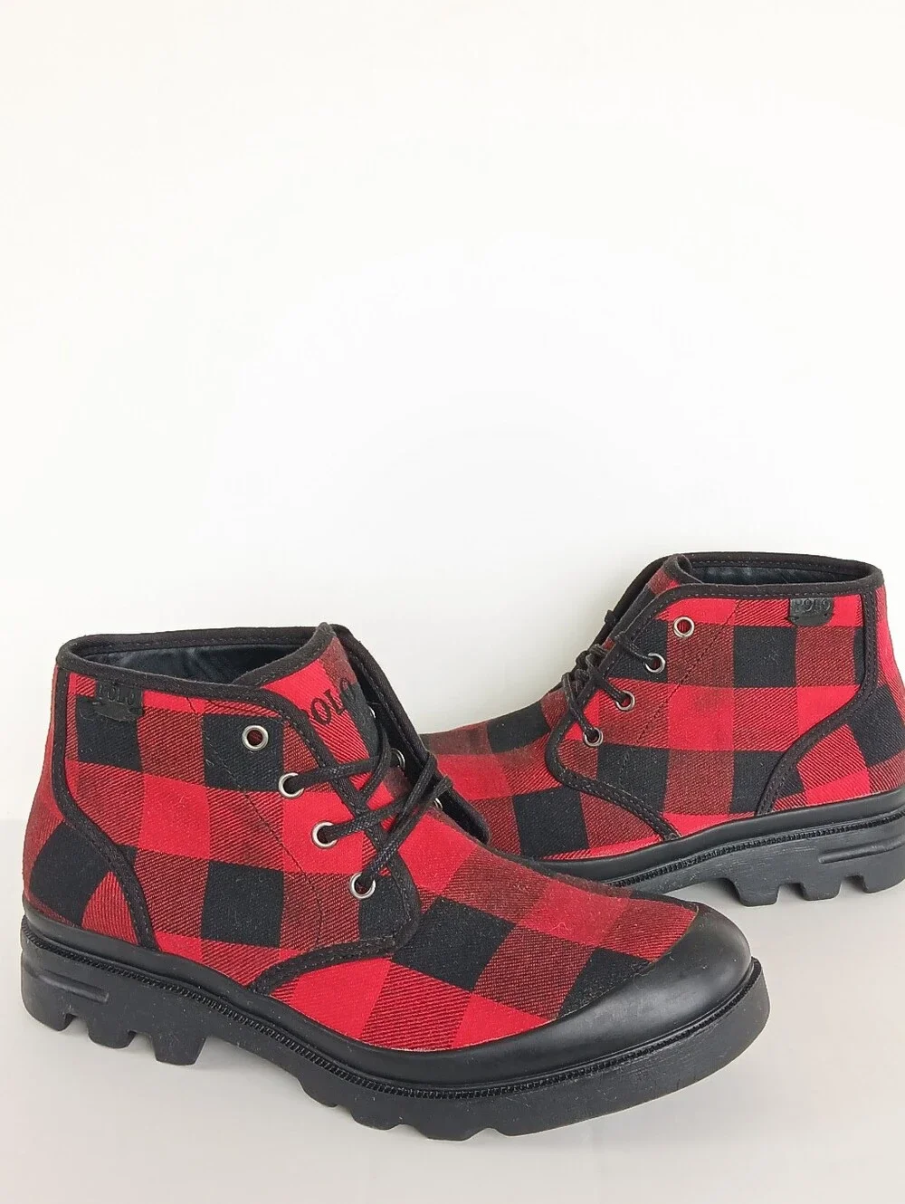Polo Ralph Lauren Umar Buffalo Plaid Boots